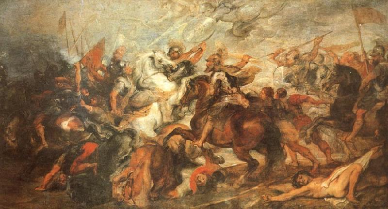 Peter Paul Rubens Henry IV at the Battle of Ivry oil painting picture